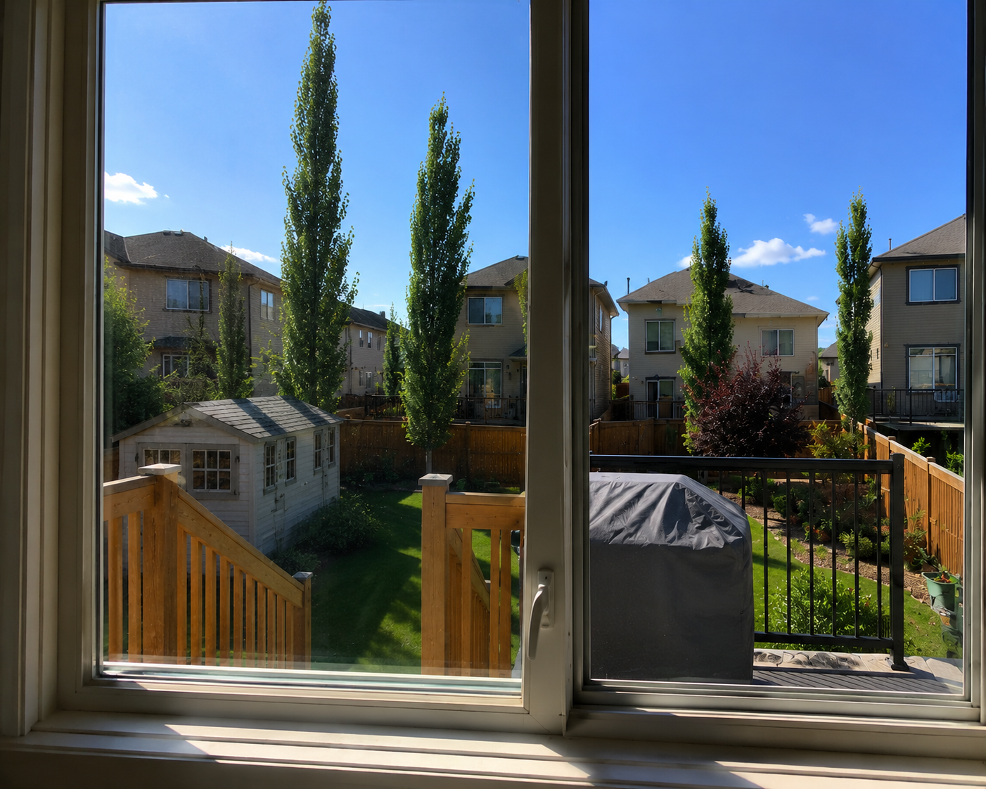 Window cleaning project in Calgary by White5